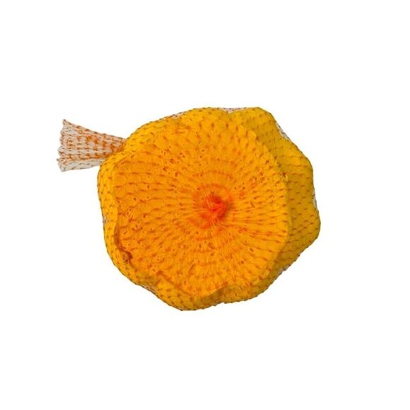 Vintage Foam Hyman Halloween Pumpkin Jack O Lantern Creepy Face Netting - Picture 5 of 5